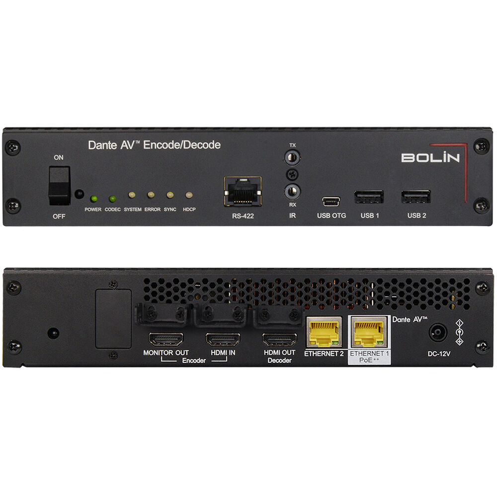 

Bolin Technology D20H Dante AV-трансивер (HDMI)