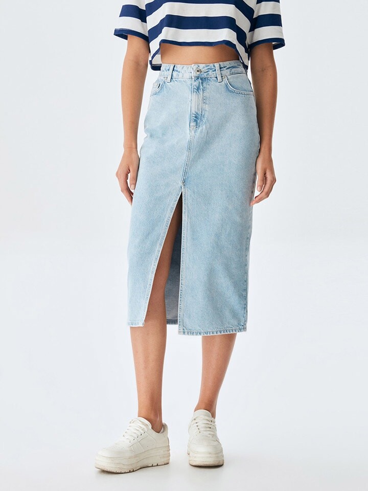 

Юбка LTB Jeans Irene, голубой