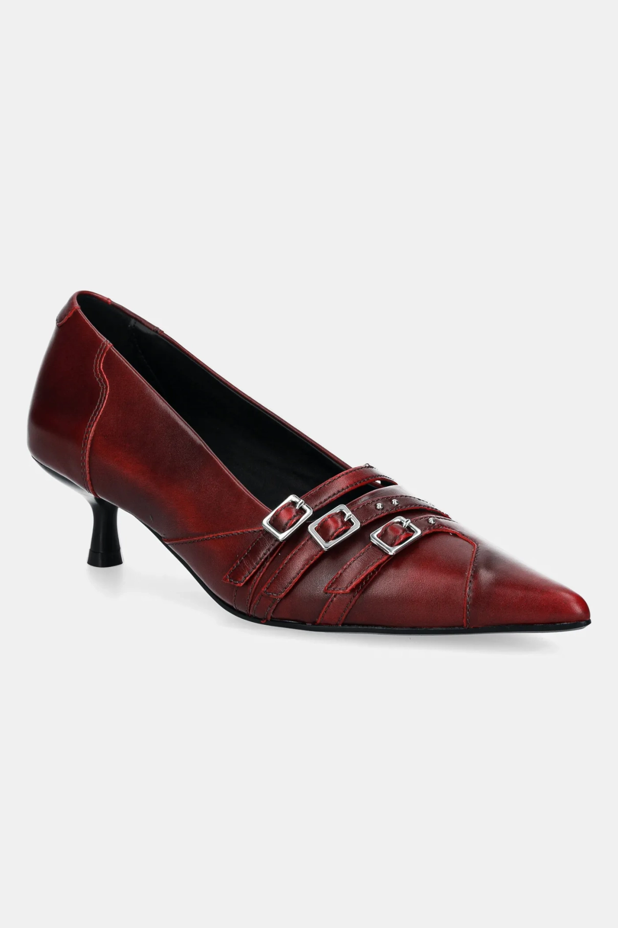 Кожаные туфли LYKKE Vagabond Shoemakers, гранатовый