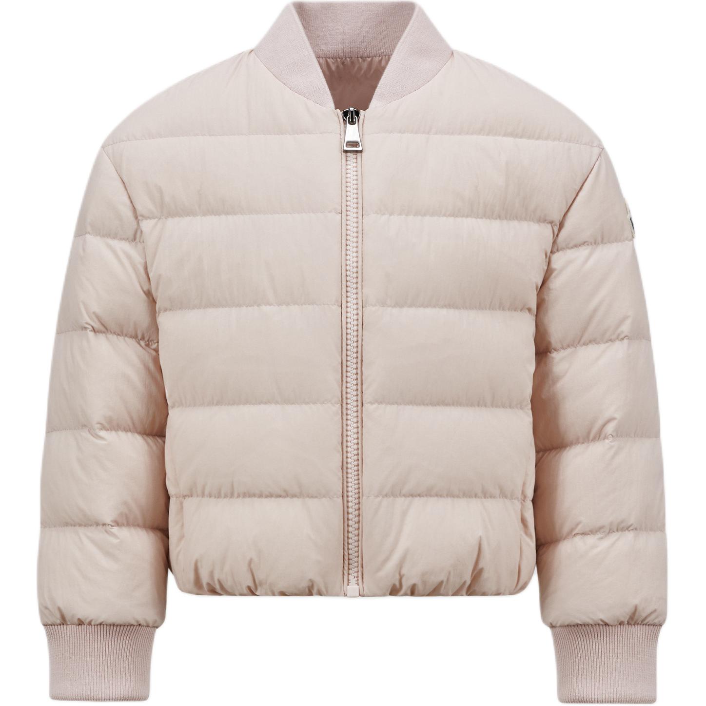 

Moncler Пуховик-бомбер pailly светло-розовый для детей 3-7 лет