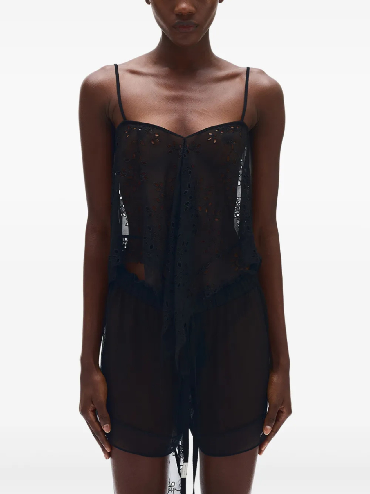 

Ann Demeulemeester топ Bria, черный
