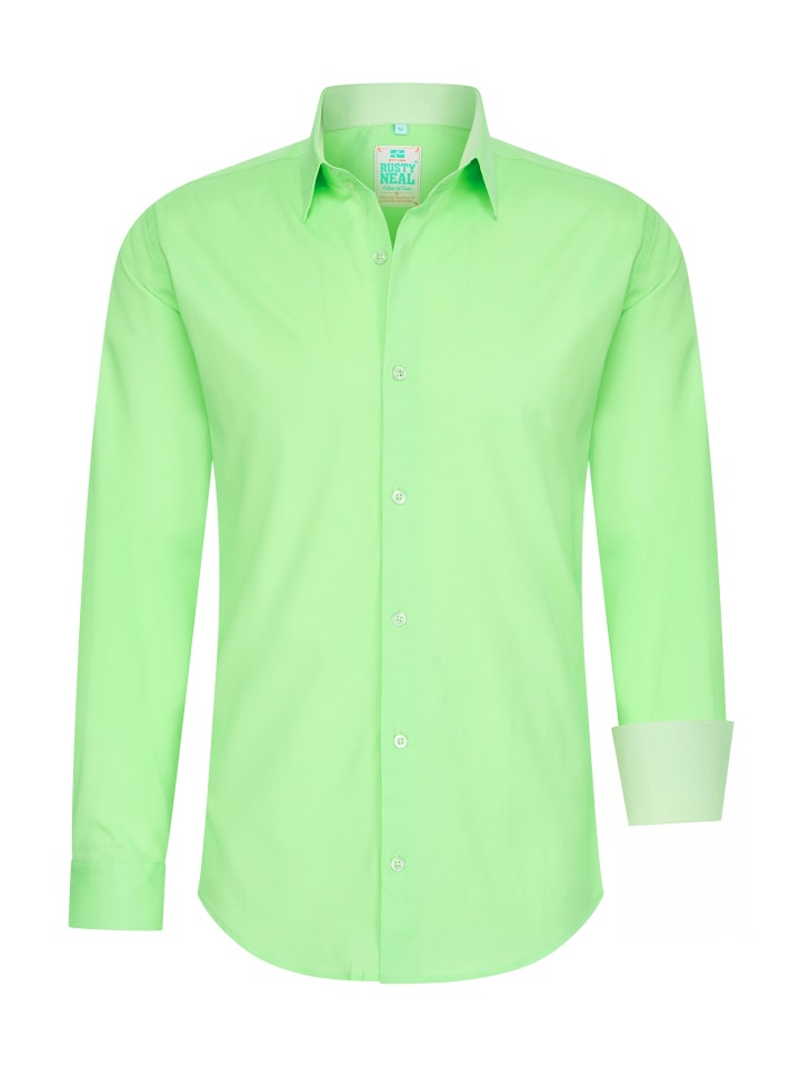 

Пастельная рубашка S - 6XL Slim Fit, хлопок-стрейч, цвет Meadow Rusty Neal