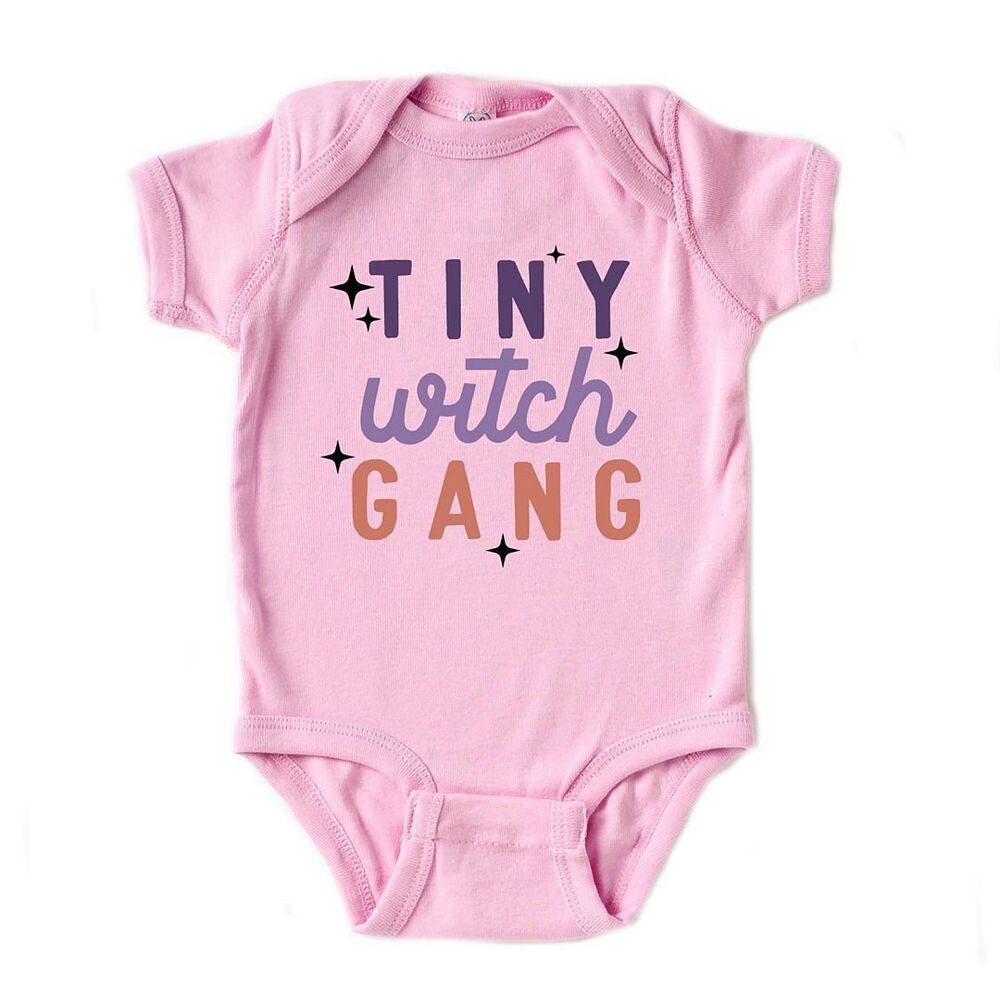 

Детское боди Tiny Witch Gang The Juniper Shop, розовый