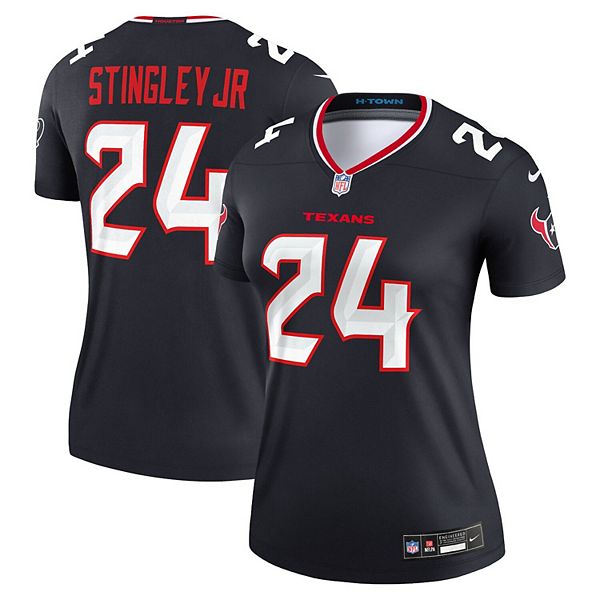 

Женская футболка Derek Stingley Jr Navy Houston Texans Legend Player Performance Nike