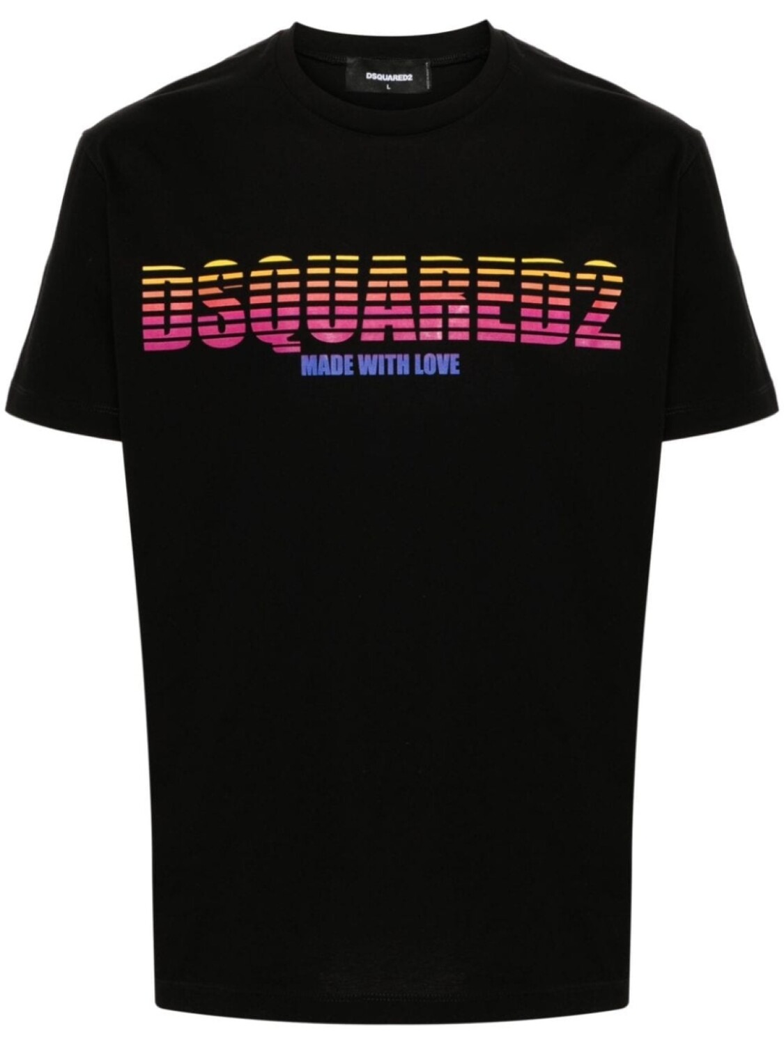 

Dsquared2 футболка с логотипом, черный