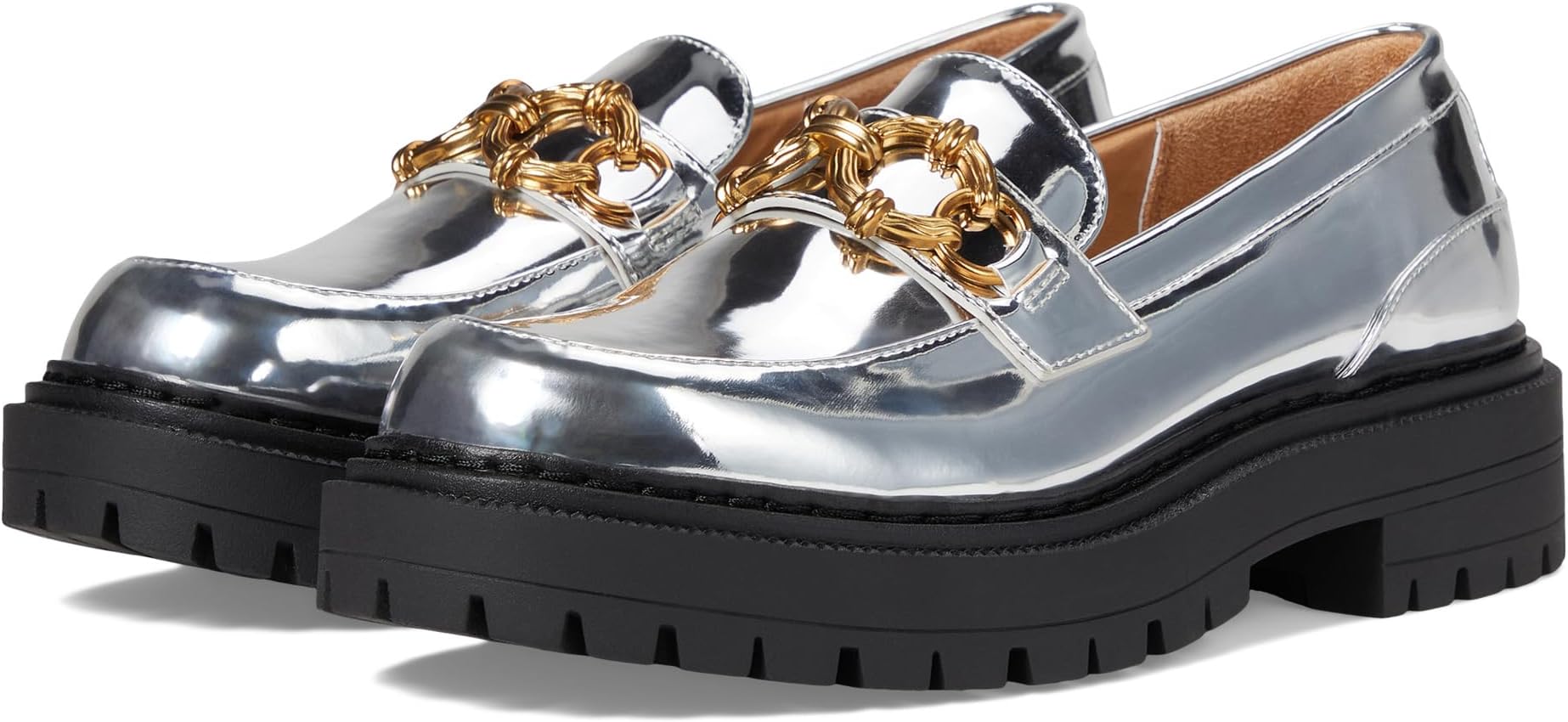 

Лоферы Circus NY by Sam Edelman Ella, цвет Soft Silver