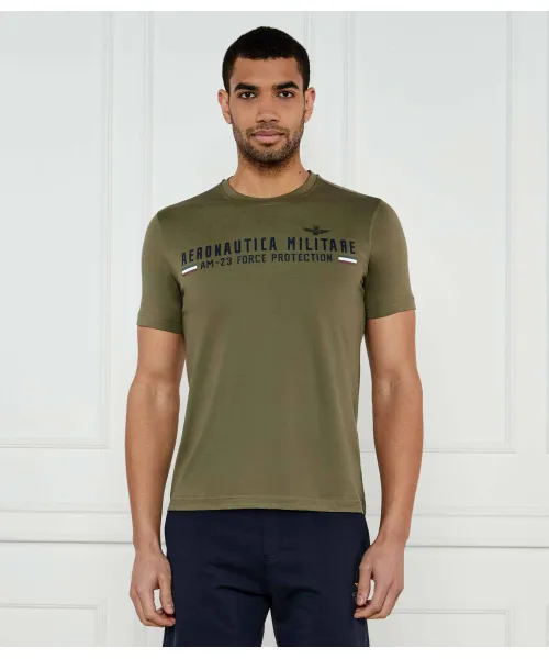 

Футболка Regular fit Aeronautica Militare, зеленый