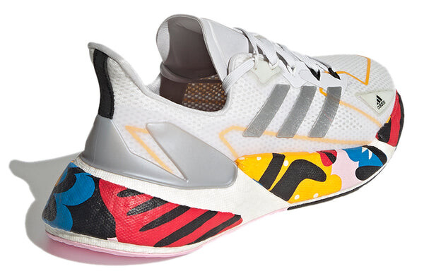 Кроссовки x9000l4 серебристые Adidas, белый — фото 4