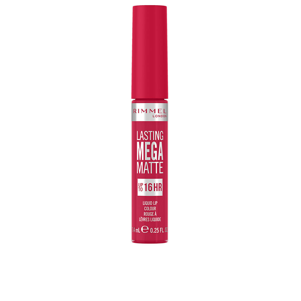 

Губная помада Lasting mega matte liquid lip colour Rimmel london, 7,4 мл, 910-fuchsia flush