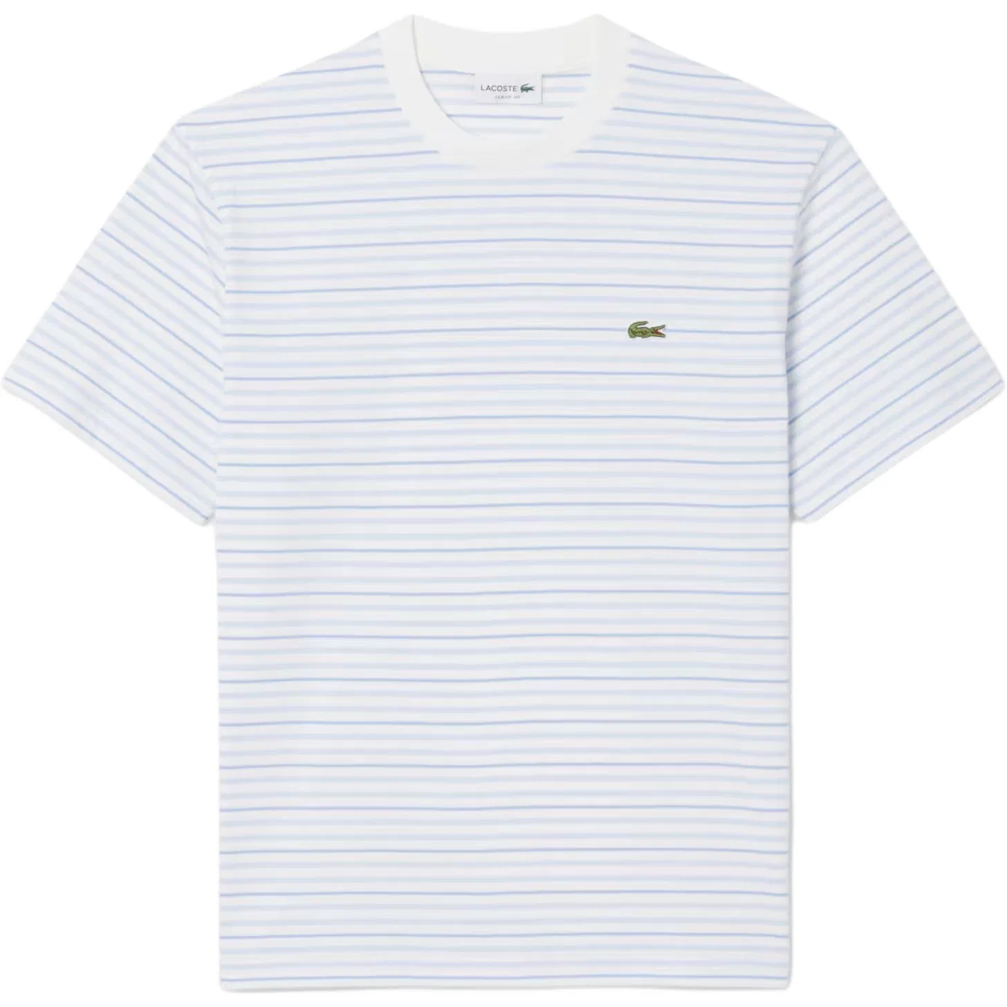 Футболка с круглым вырезом в полоску LACOSTE, WB5