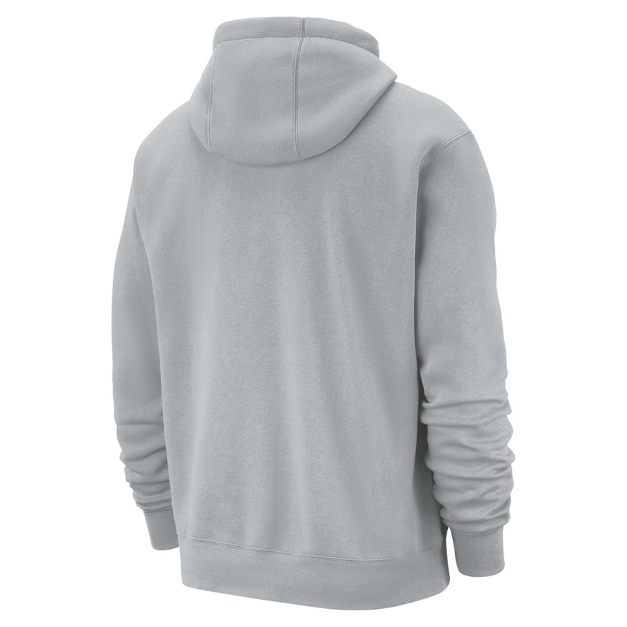 Худи Nike NBA Brooklyn Nets Club City Edition Fleece Pullover Hoodie 'Grey', серый — фото 2