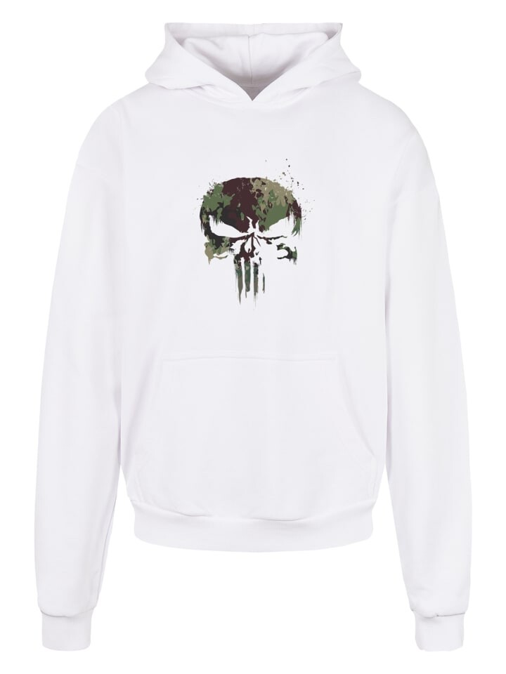 

Худи F4NT4STIC Ultra Heavy Marvel Punisher TV Camo Skull, белый