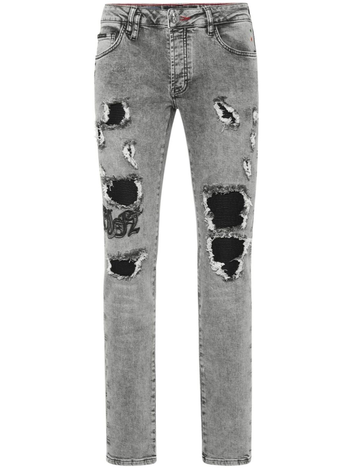 

Джинсы Super Straight Cut Dragon Philipp Plein, серый