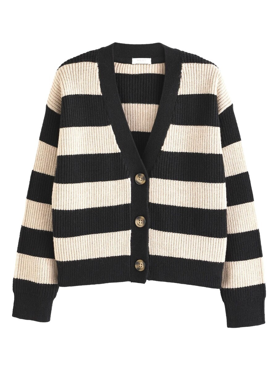 

Вязаный кардиган Next Knit Cardigan, черный