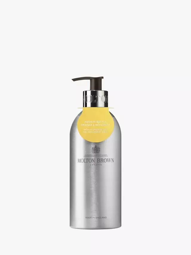 Гель для душа и ванны Heavenly Orange & Bergamot, Infinite Bottle, 400 мл Molton Brown