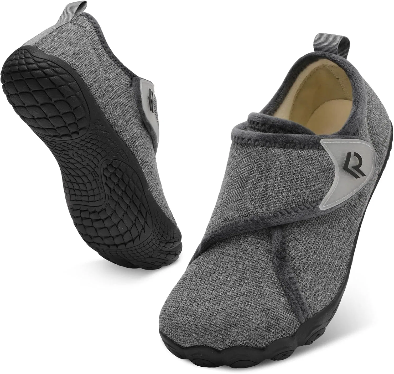 Тапочки ортопедические мужские relxfeet, темно-серый