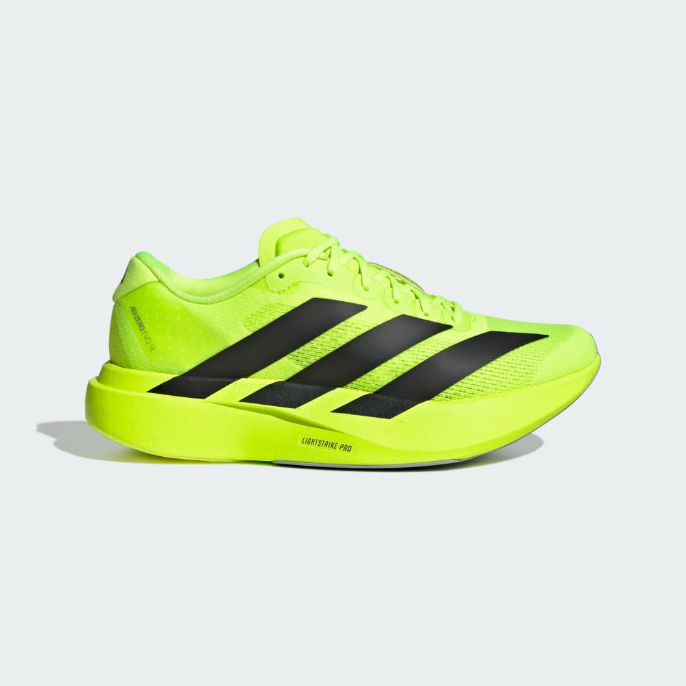 Кроссовки Adidas Adizero EVO SL Shoes, цвет Lucid Lemon/Core Black/Matte Silver