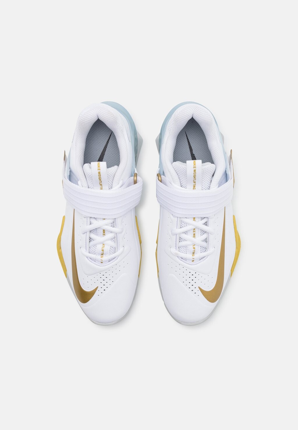 Кроссовки SAVALEOS UNISEX Nike, цвет white/metallic gold/wolf grey/ photon dust — фото 4