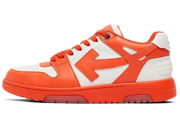 

Кроссовки мужские Off-White Out Of Office, оранжевый / белый