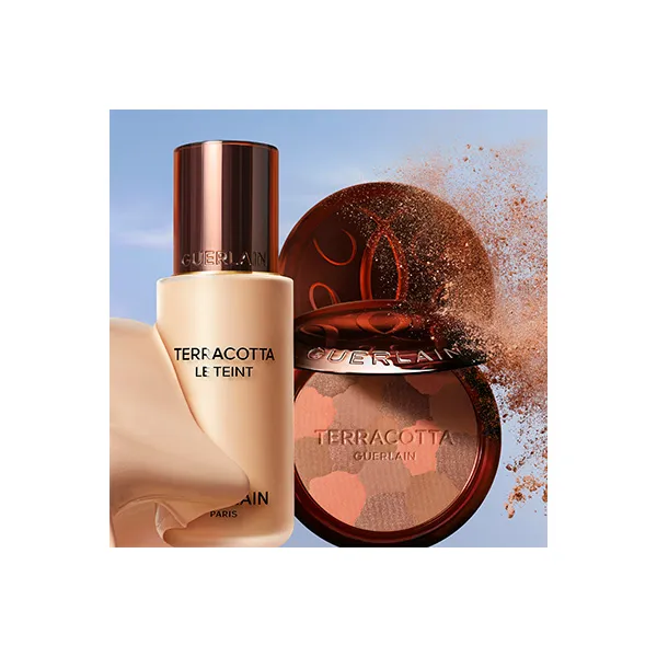 Легкая бронзирующая пудра Terracotta Light Guerlain, цвет deep warm — фото 4