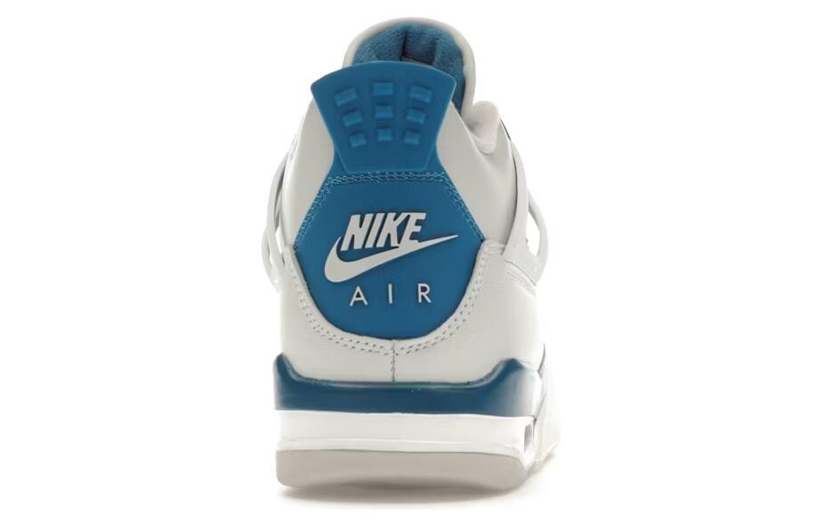 Jordan Air Jordan 4 Винтажные баскетбольные кроссовки женские, Gray/Blue — фото 4