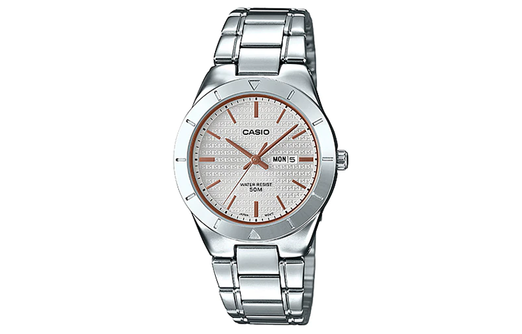 

CASIO Часы Women's Standard Series Silver Watch LTP-1410D-7A2, Silver Dial