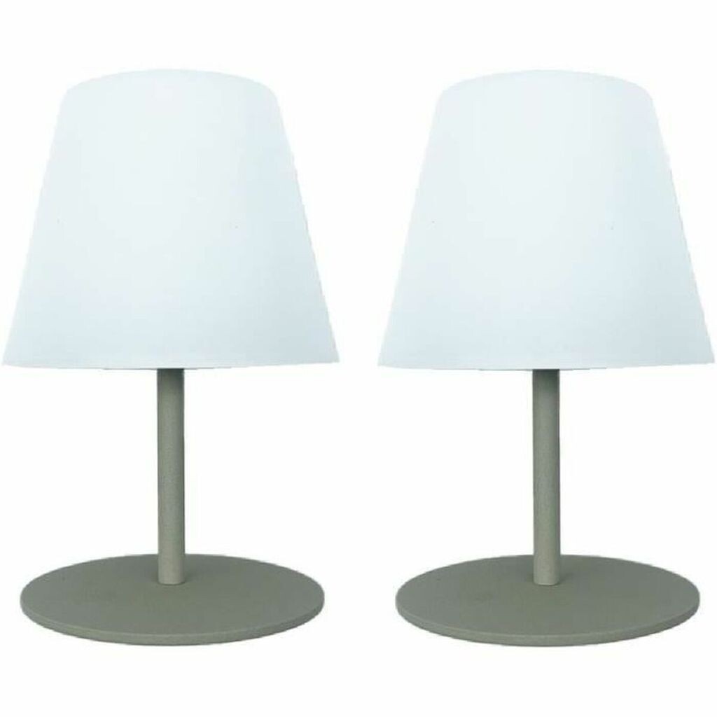 

Комплект из 2 настольных ламп H16CM TWINS LUMISKY, зеленый