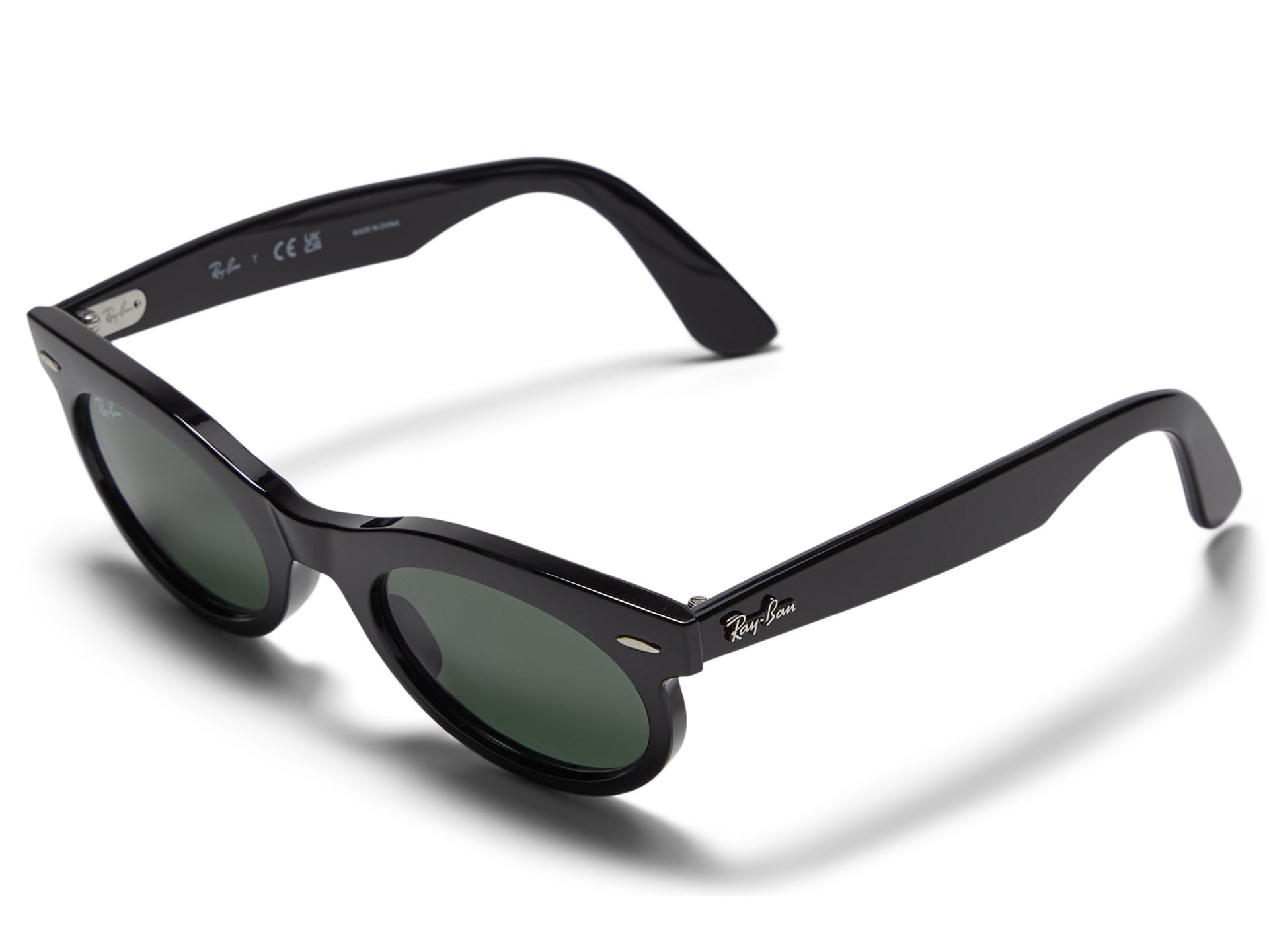 

Солнцезащитные очки Unisex Ray-Ban 0RB2242 Wayfarer Oval, черный