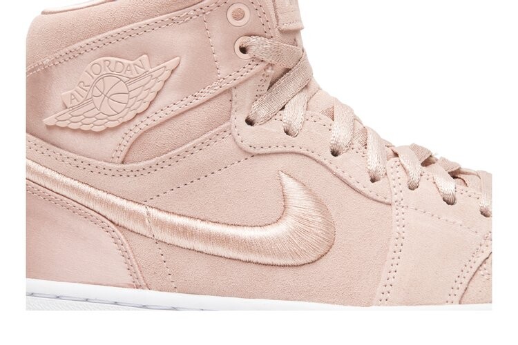 Кроссовки Air Jordan Wmns Air Jordan 1 Retro High 'Season of Her: Sunset Tint', розовый — фото 2