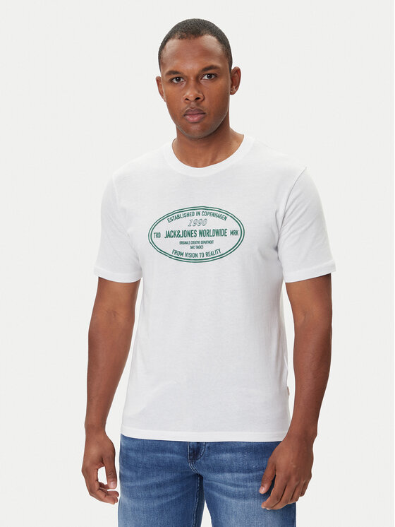

Футболка relaxed fit York 12283800 Jack&Jones, белый