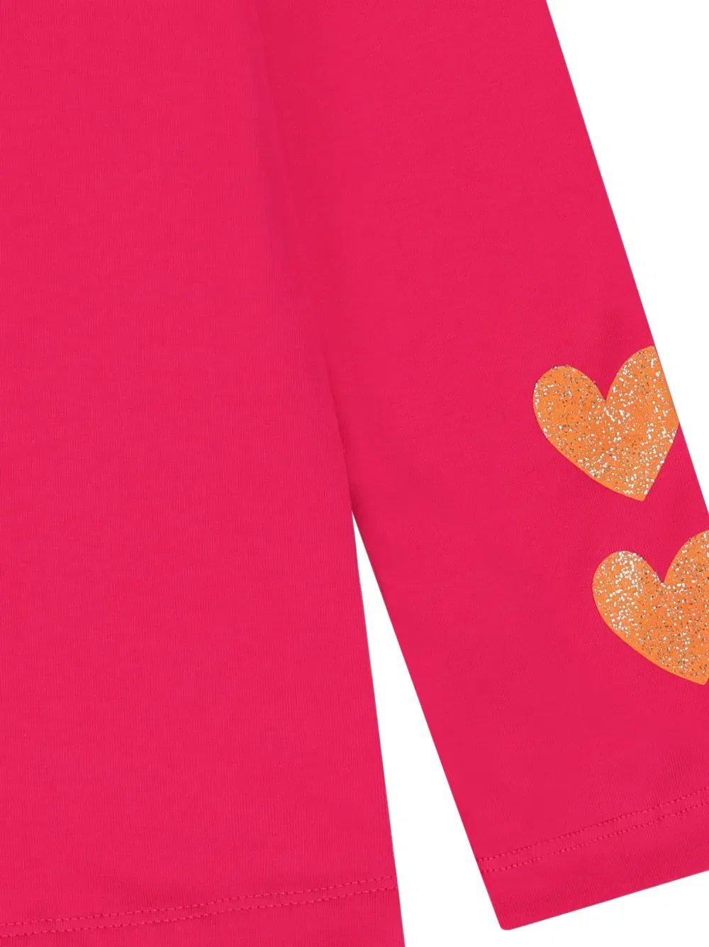 Топ с оборками и блестящими сердечками Agatha Ruiz De La Prada, розовый — фото 3