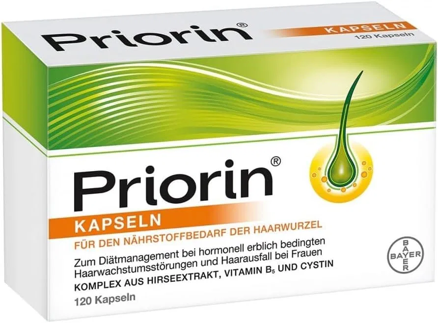 Капсулы для роста волос Priorin HFSC 500 Woman от Labo Priorin