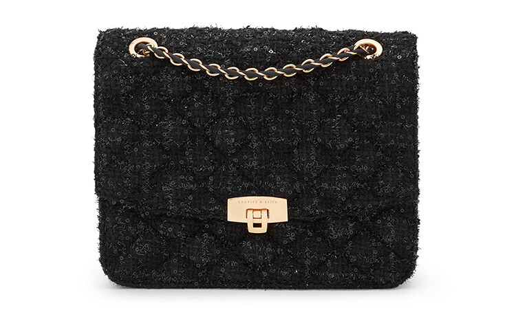 

Charles&Keith CHARLES & KEITH Женская сумка через плечо, Розовый Розовый