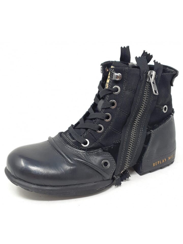 

Сапоги Replay Schnürstiefel Grip, черный