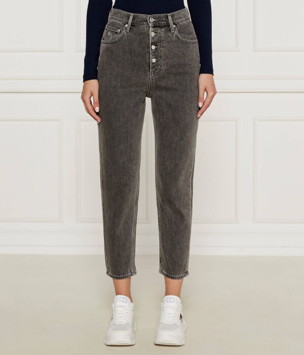 

Джинсы Mom fit Tommy Jeans, черный
