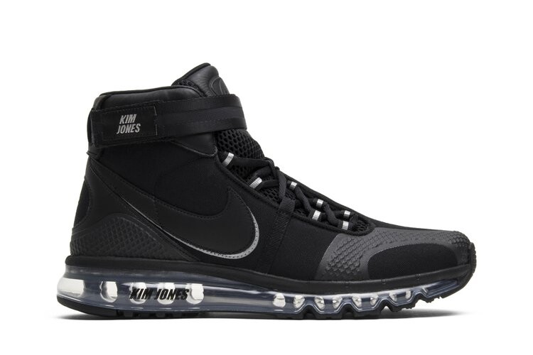 

Кроссовки Nike Kim Jones x Air Max 360 High KJ 'Black', черный