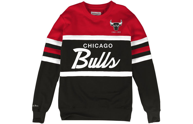 

Mitchell Ness Толстовка Mitchell & Ness мужская красная