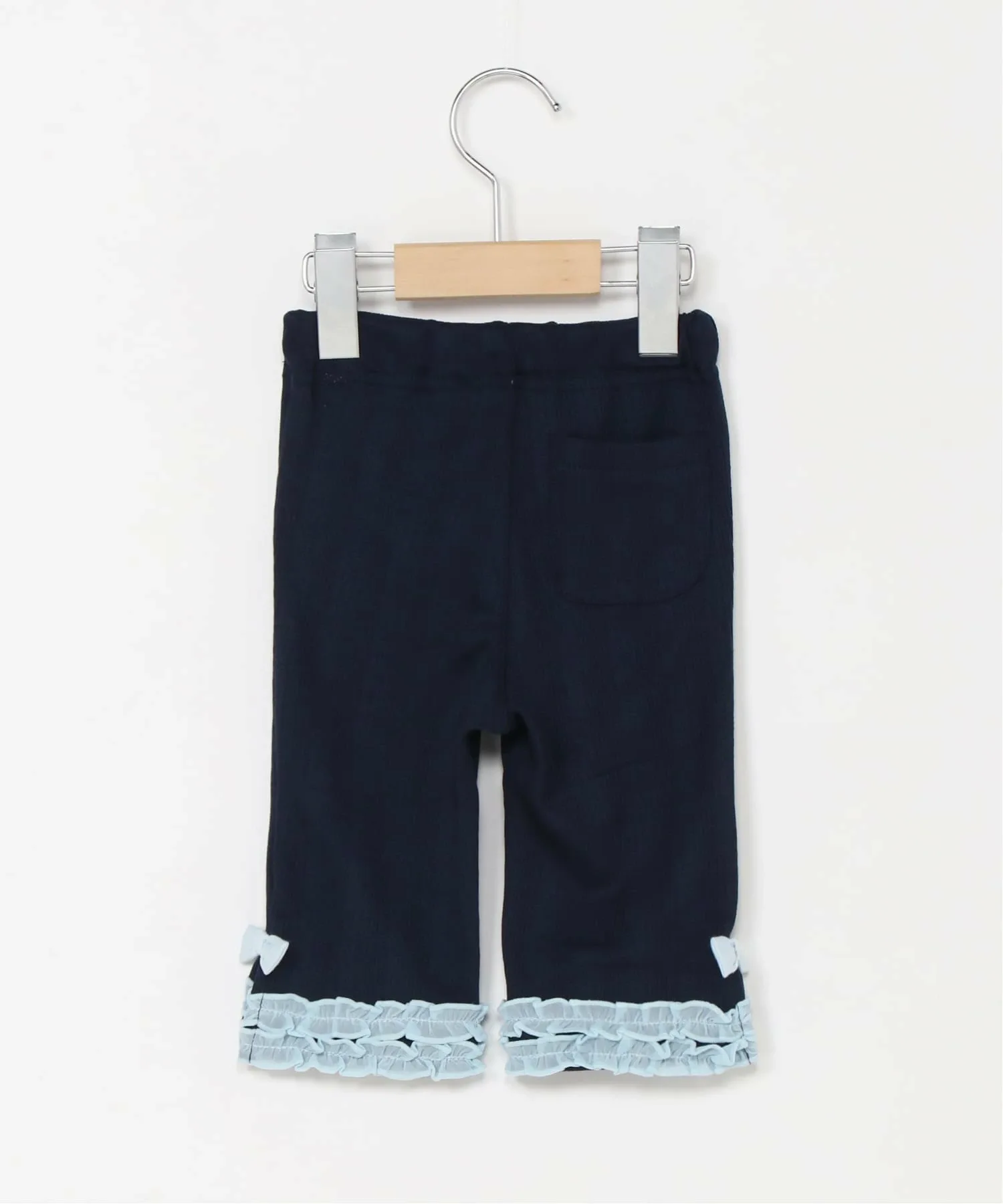 Детская коллекция ANPANMAN / (K) Леггинсы из шифона с оборками, длина 3/4 Anpanman Kids Collection, Navy — фото 2