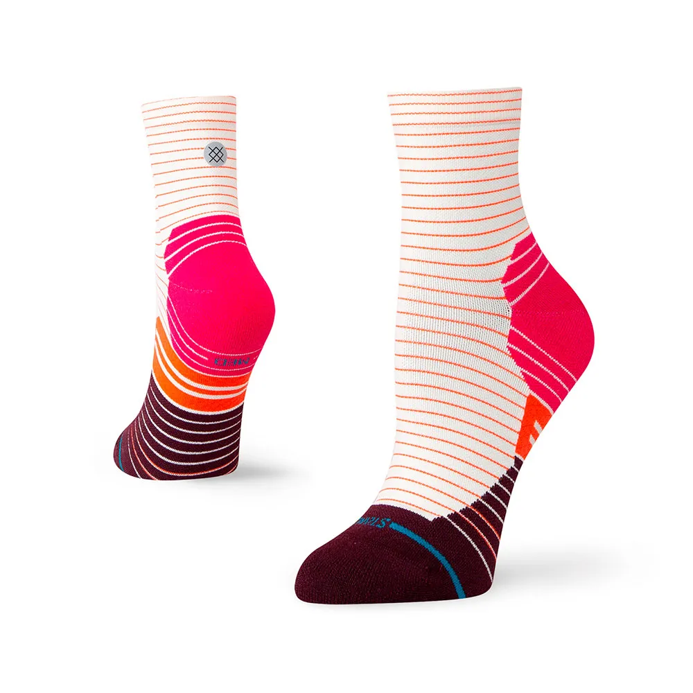

Носки Stance Micro Light Quarter, розовый
