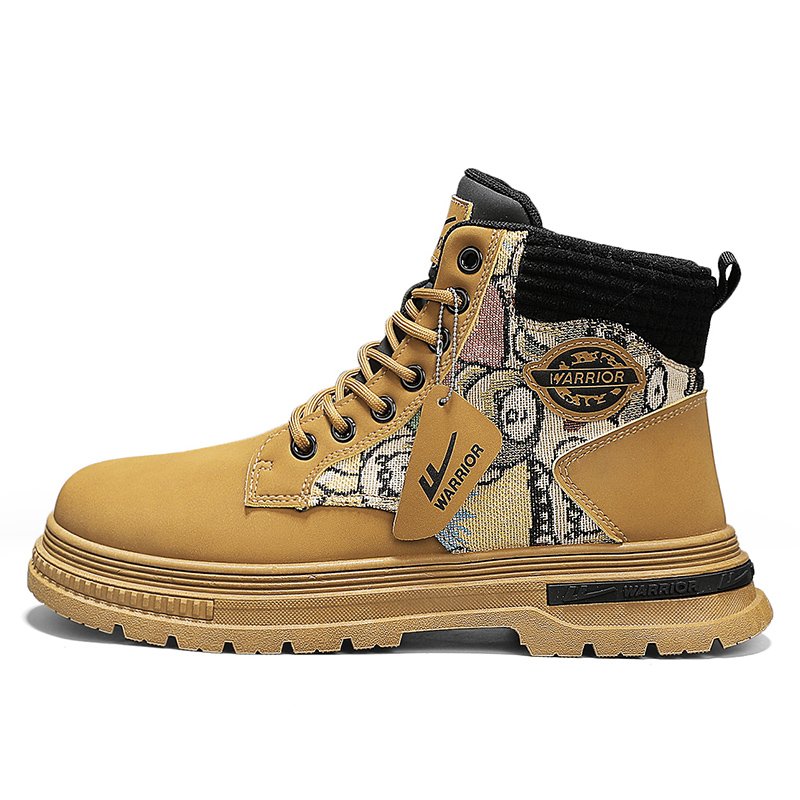 

WARRIOR Короткие мартинсы мужские хаки черные, цвет Khaki Black