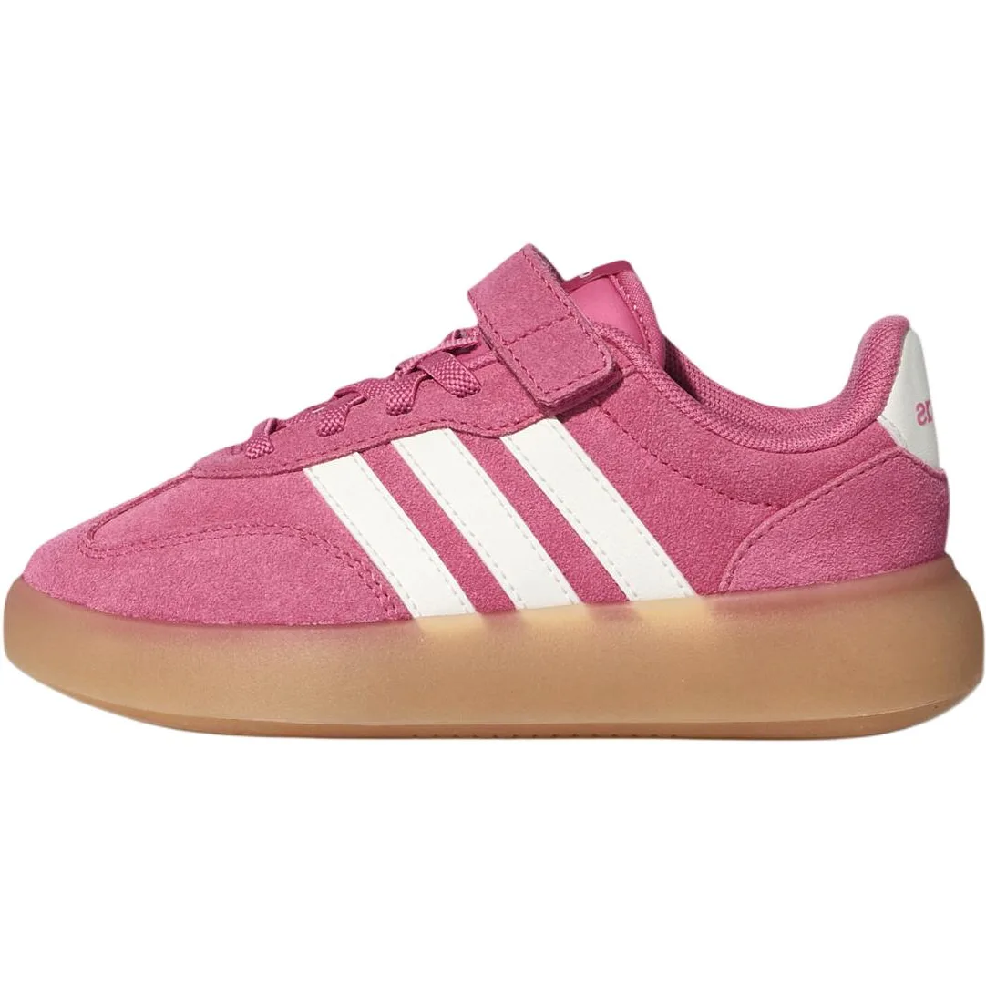 Adidas Детские скейтбординг кроссовки BARREDA DECODE Low top розовые белые для детей 3-7 лет