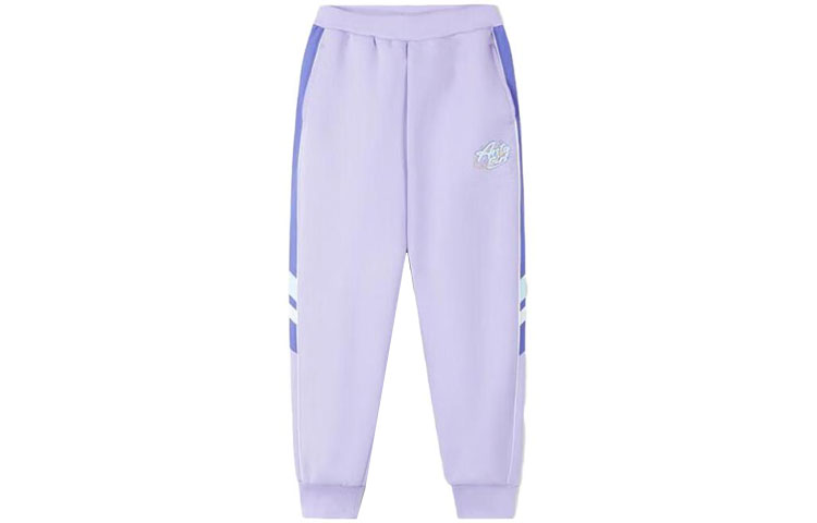 

Детские трикотажные спортивные штаны Anta, цвет Taro Purple