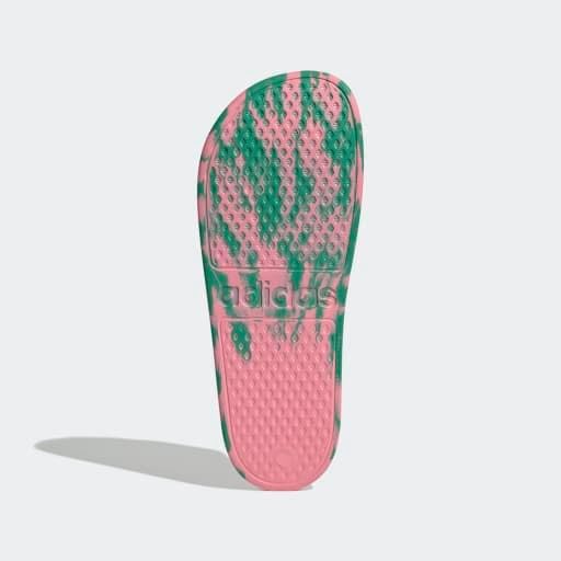 Сандалии adidas Adilette Aqua для взрослых, унисекс, Bliss Pink/Court Green/Court Green — фото 4