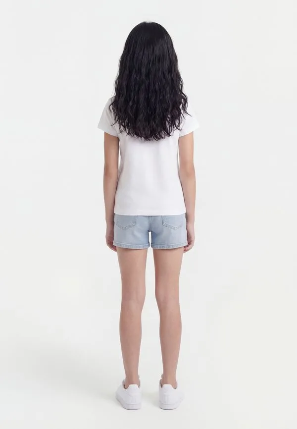 Базовая футболка с микромонограммой Calvin Klein Jeans, White — фото 2