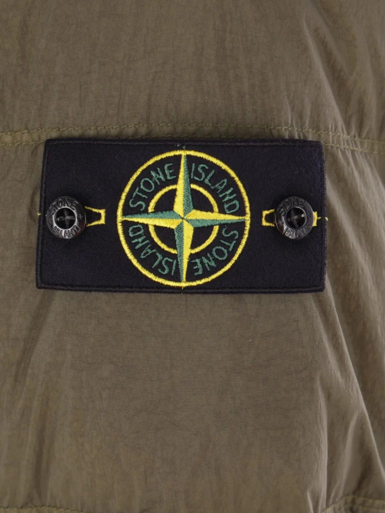Утепленная куртка с капюшоном Stone Island, зеленый — фото 3