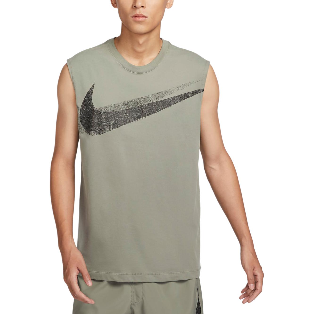 

Футболка мужская, темно-грязевато-серая Nike, Dark Mud Gray