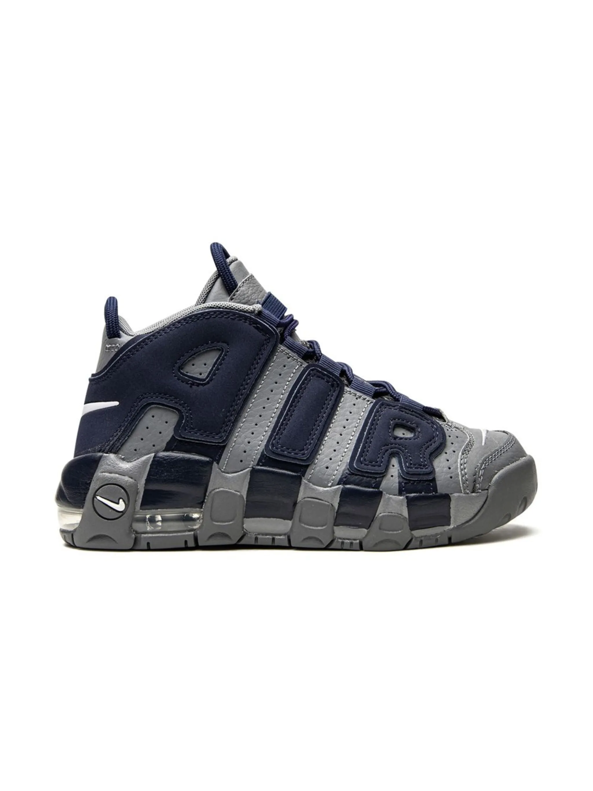 Кроссовки Air More Uptempo Georgetown Nike Kids, серый — фото 2