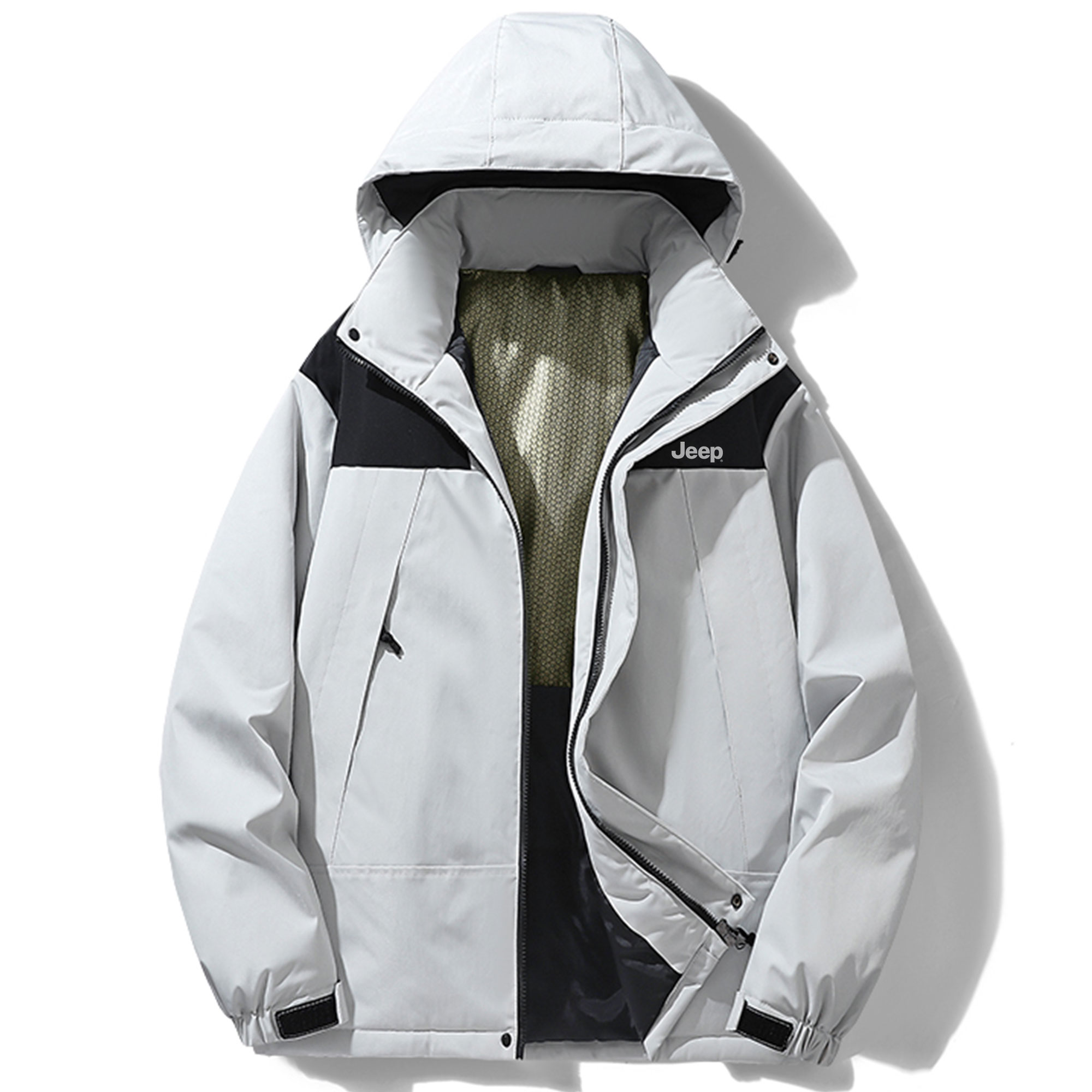 

Пуховик унисекс Jeep, Ivory White (Unlined Jacket)
