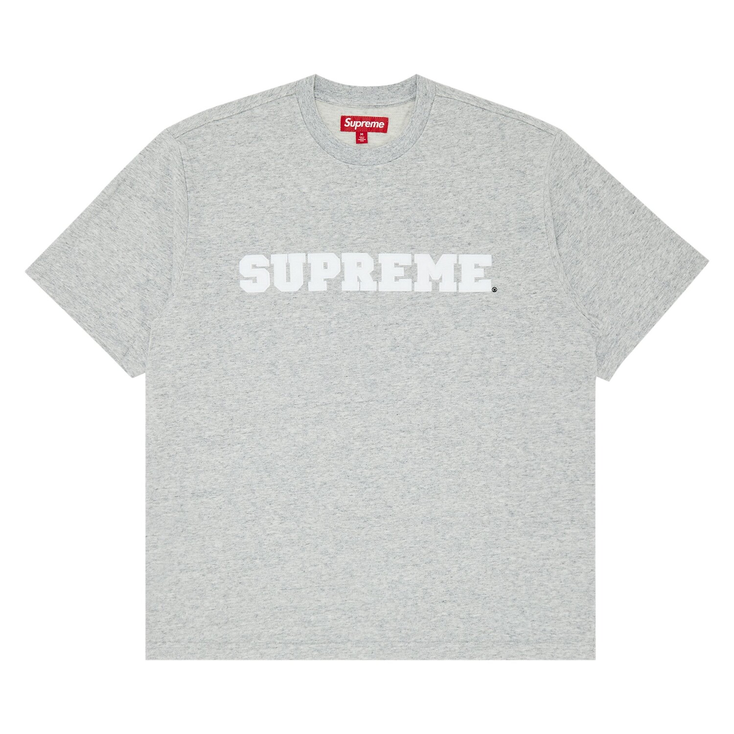 

Топ с короткими рукавами Supreme Collegiate Heather Grey