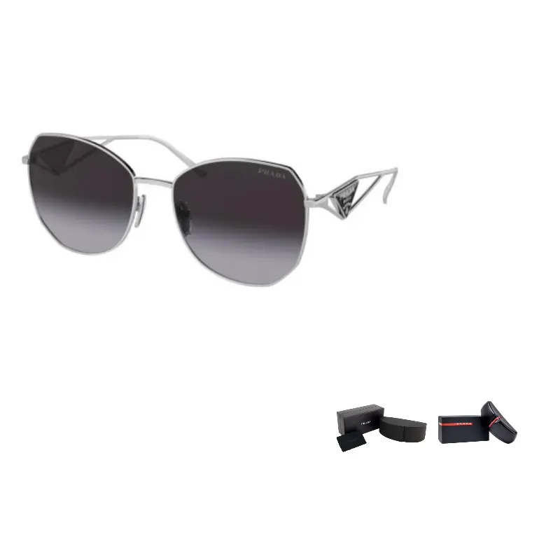 

PRADA Кошачий глаз солнцезащитные очки, Silver